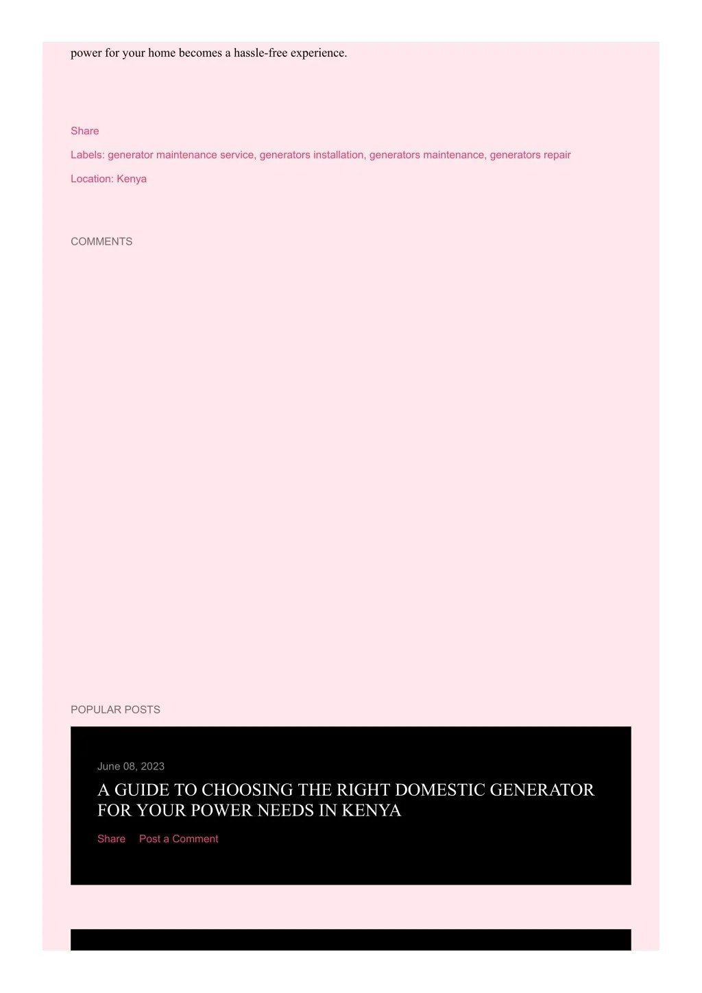 Types Of Generators Find Best Deals For Your Needs